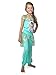 Disney Princess Jasmine Girls Fantasy Pajamas (4, Jasmine Teal)