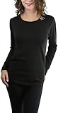 ToBeInStyle Women’s Crew Neck Fleece Lined Long Sleeve Thermal Tops