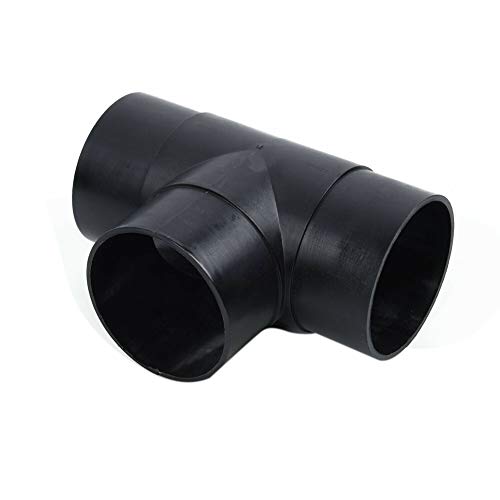 60mm Car Heater Pipe Duct Warm Air Outlet Vent Hose Clips T-shaped Tee Telescopic Hose Extendable Parking Vent Hose For Diesel/Webasto - Thumbnail 4