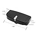 Dualshine Car Sun Visor Glasses Case Holder Clip, Eye Sunglasses Organizer Mount- Apply to All Car Models, Sunglass Clip Holder with Ticket Card Clip for Car Sun Visor,Eye Glasses Storage Box (Black)