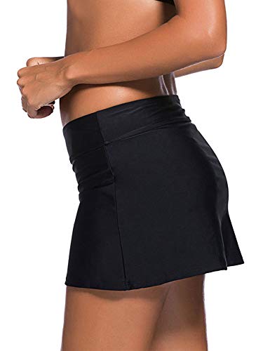 Abtel Dames zwemrok tankini bikinibroekje hoge taille badjurk strandkleding zwemjurk mini strandrok badpak strandkleding - Image 5