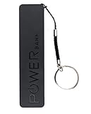 FordEx Group Power Bank Key Chain Smart Phone External Battery - Retail Packaging - Black