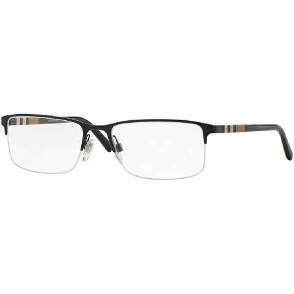 Amazon.com: BURBERRY Eyeglasses BE 1348 1306 Alba Silver