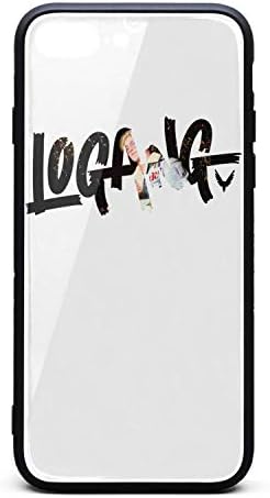 iPhone 7 Plus/8 Plus Case,Slim Ultra Anti-Scratch Logan-Paul-Maverick-Design- Protective Cover,Tempered Glass and TPU Back Cover