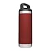 YETI Rambler 18 oz Bottle, Vacuum Insulated, Stainless Steel with TripleHaul Cap, Brick Red
