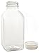 MT Products Empty Clear PET Plastic Juice Bottles 12 oz - Perfect for Homemade Juice with White Tamper Evident Caps (Pack of 12) - Made in USA