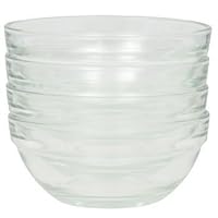 Greenbrier Mini Prep Bowls Pack of 4, 3.5in, Transparent