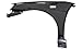 Evan-Fischer EVA16972025384 Fender for Honda Civic 01-03 RH Coupe/Sedan Front Right Side Replaces Partslink# HO1241153
