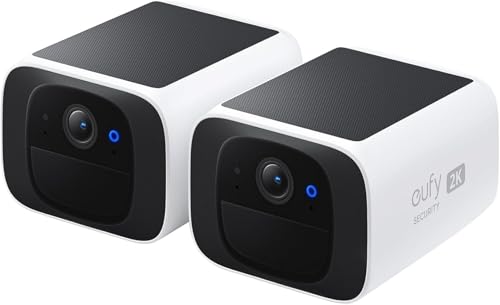 eufy Überwachungskamera Außen S220 Solo 2-Pack, ohne ABO, ohne ABO