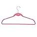 BriaUSA Cascade Hangers Pink Steel Swivel Hooks -Slim, Sturdy Saves You Extra Space - Set of 10