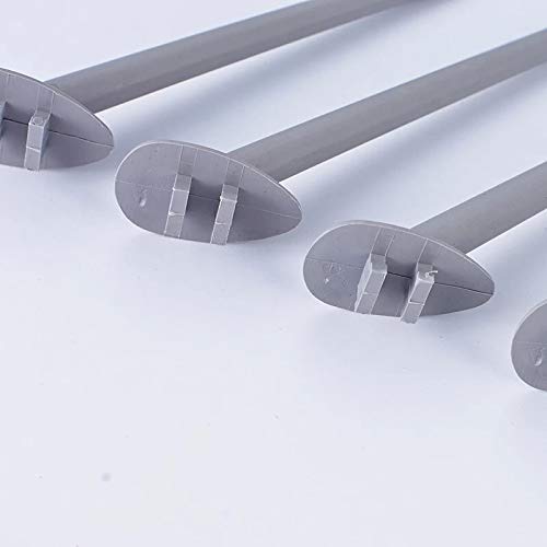 Grey 27 Pegs Lab Supply Drying Rack, Pegboard Benchtop/WallMount