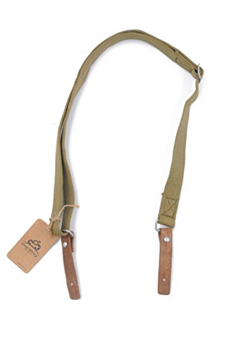 Cool Shiny Chinese Military Issue Ak47 Style Heavy Duty Canvas/leather Rifle Sling