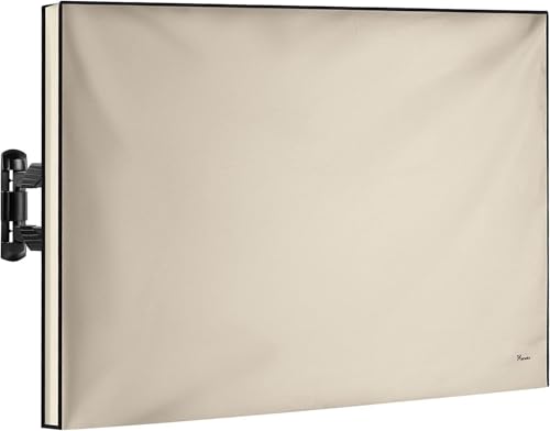 Garnetics Outdoor TV Cover Weatherproof Waterproof