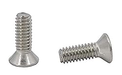 FixtureDisplays® 8-32 X 1/2" Stainless Flat Head