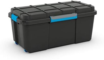 CURVER Caja Ordenacion Scuba Box, Negro y Azul, L: Amazon.es: Hogar