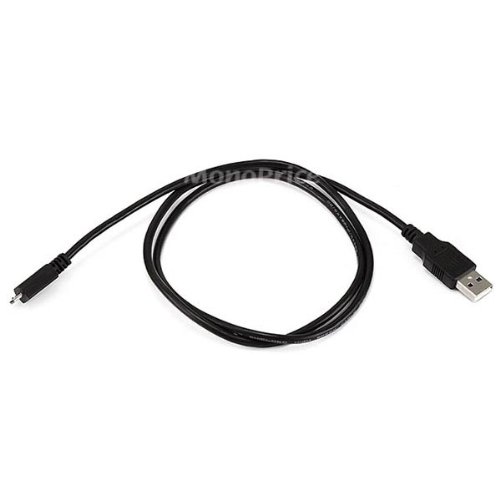 USB 2.0 A Male to Micro 5pin Male 28/28AWG Cable - 3ft
