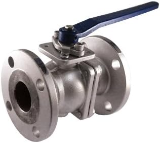 Jomar | 600-207, 1-1/2”, FL-CS-100-150, Carbon Steel Ball Valve, 2 Piece, Full Port, Flanged Connections, Class 150, Stainless Steel Ball and Stem