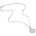 FUNRUN JEWELRY 925 Sterling Silver Celtic Knot Pendant Necklace for Women Girls Infinity Necklace Endless Love