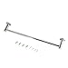 BEIYI Bath Towel Rack Chrome Polished Stainless Steel Single Bar