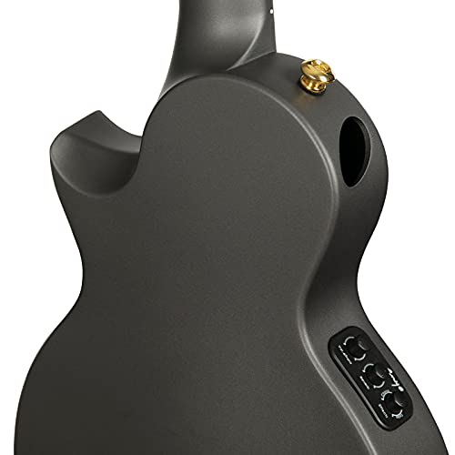 Concert Ukulele Enya Nova U/BK 23” Cutaway Carbon Fiber Beginner Travel