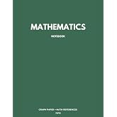 MATHEMATICS NOTEBOOK: 1/2 Graph Paper + Math Resources (Evergreen Cover)