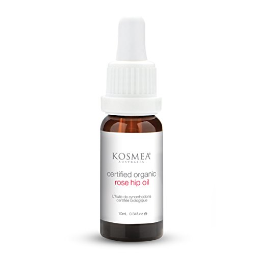 Kosmea Certified Organic Rose Hip Oil (10ml / 0.34 fl.oz)