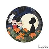 Peanuts Halloween Paper Plates Dinner Size 'Its the Great Pumpkin, Charlie Brown'