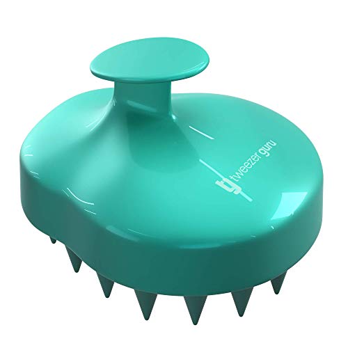 Hair Scalp Massager Shampoo Brush - Head Scrubber Brushes and Massagers with Soft Silicone Bristle for Deep Daily Cleaning (Wet and Dry) - Personal Care Massage Products for Men, Women, Baby and Pets