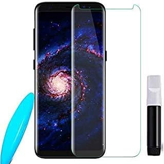 Kavacha Samsung Galaxy Note 8 UV Tempered Glass, Full Adhesive UV Glue Curved Edge to Edge Case Friendly Full Coverage…