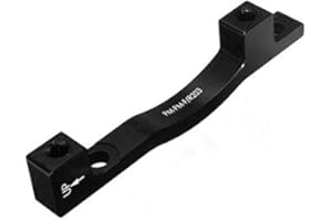 Mountain bike disc brake adapter 203mm 8 Inch Rotor Bick Rear and Front,Black