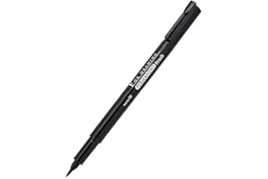 School Stationery Black Ink Pen, Marker Pens Art Pen, for Ding Paintingbrush Soft Tip Pen Durability and Fashion