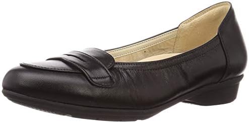 アシックスウォーキング スリッポン ラウンドトゥ ヒール2cm 2e クッションソール 天然皮革 ペダラ Wc110d レディース