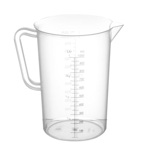 HENDI Measuring jug polypropylene, ⌀110x(H)170 mm, 1 L