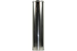 Shasta Vent 8' x 36" Class A, All Fuel, Double Wall, Insulated, SS Chimney Pipe. 8" Dia. x 39" Length