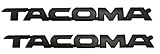 Matte Black Tacoma Fender/Tailgate Emblem For Toyota Tacoma, 2 PCS
