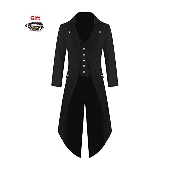 SMALLE–Steampunk-Mens-Trench-Coats-Gothic-Hooded-Detachable-Long-Coats-Tailcoat-Party-Overcoat