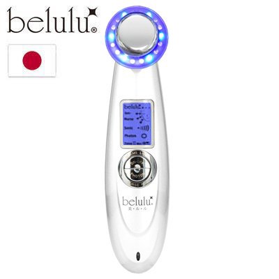 Beauty facial massager Japan belulu Classy Multifunctional Care (White)