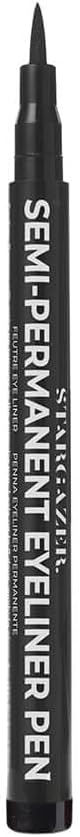 Stargazer Semi-Permanent Vegan Eyeliner Strong Black Waterproof Fine Line Pen