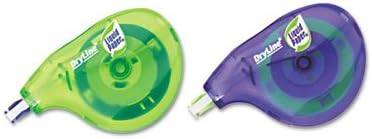 NEW - DryLine Correction Tape, Non-Refillable, 1/6" x 472", 2/Pack - 6137206
