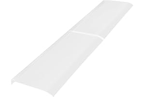 EAPMIC Awning Canopy,Clear Rain Shelter Cover,Window Awning Door Canopy, Patio Awning Canopy,Door Awning Polycarbonate Outdoor Entrance Awning for Front & Rear Doors Windows (Clear, 19.7 * 78.74")