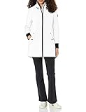 Calvin Klein Women's Softshell Anorak, White, Medium