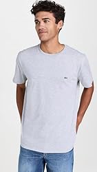 Lacoste Mens Short Sleeve Crew Neck Pima Cotton