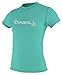 O'Neill Wetsuits UV Sun Protection Womens Basic Skins Short Sleeve Tee Sun Shirt Rash Guard