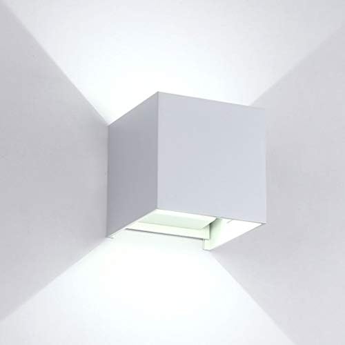 FXING LED wall lamp wall lamp, the bed Read LED wall lamp indoor-outdoor wall lamp waterproof wall waterproof walking LED outdoor wall light (color: Know 12W KNOW light)
