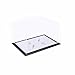 JackCubeDesign Football Display Case Stand Showcase Storage Box Holder with Clear Acrylic Cover(Black, 11.4 X 7 X 7 inches) - :MK195