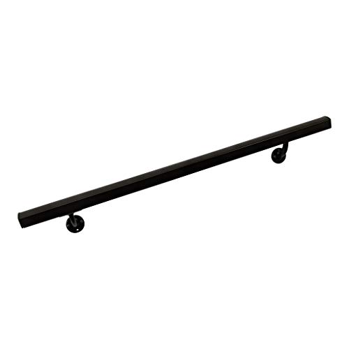Aluminum Handrail Direct AHR 10' Handrail Section with mounts - Oiled Bronze - Thumbnail 6