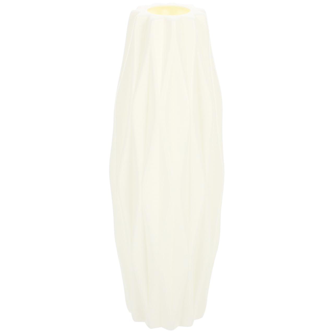 1pc Nordic Style White Vase Modern Simple Flower Container for Desktop Decoration Creative Home Ornament for Fresh Bouquets and Flowers Friends and Family