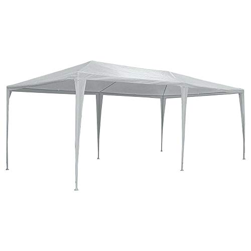 AyaMastro Outdoor 10' x 20' White Gazebo Canopy Garden Shelter Party Wedding Tent w/Removeable Sidewall with Ebook - Thumbnail 3