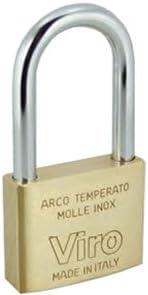 Viro Brass Padlock 60mm XXLS KA