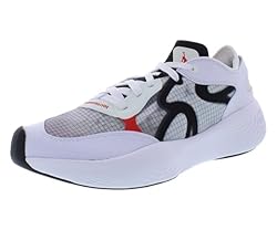 Jordan Men's Delta 3 Low White/Chile Red-Black